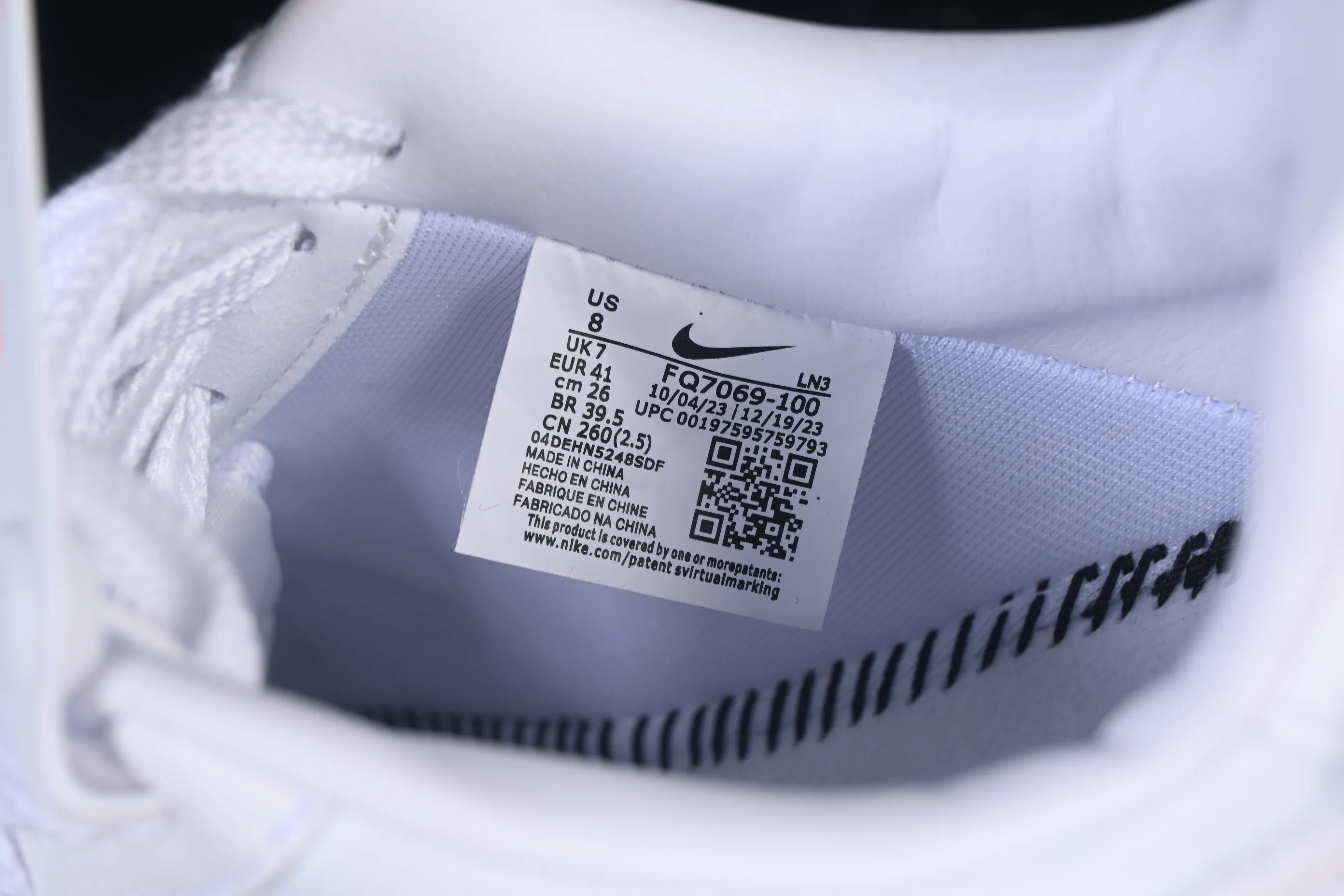 All categories Nk Air Force 1 Air Force series Nk Air Force 1 Low CPFM x Nike Air Force 1'07 Low joint model Air Force 1 low-top casual sneakers FQ7069-100